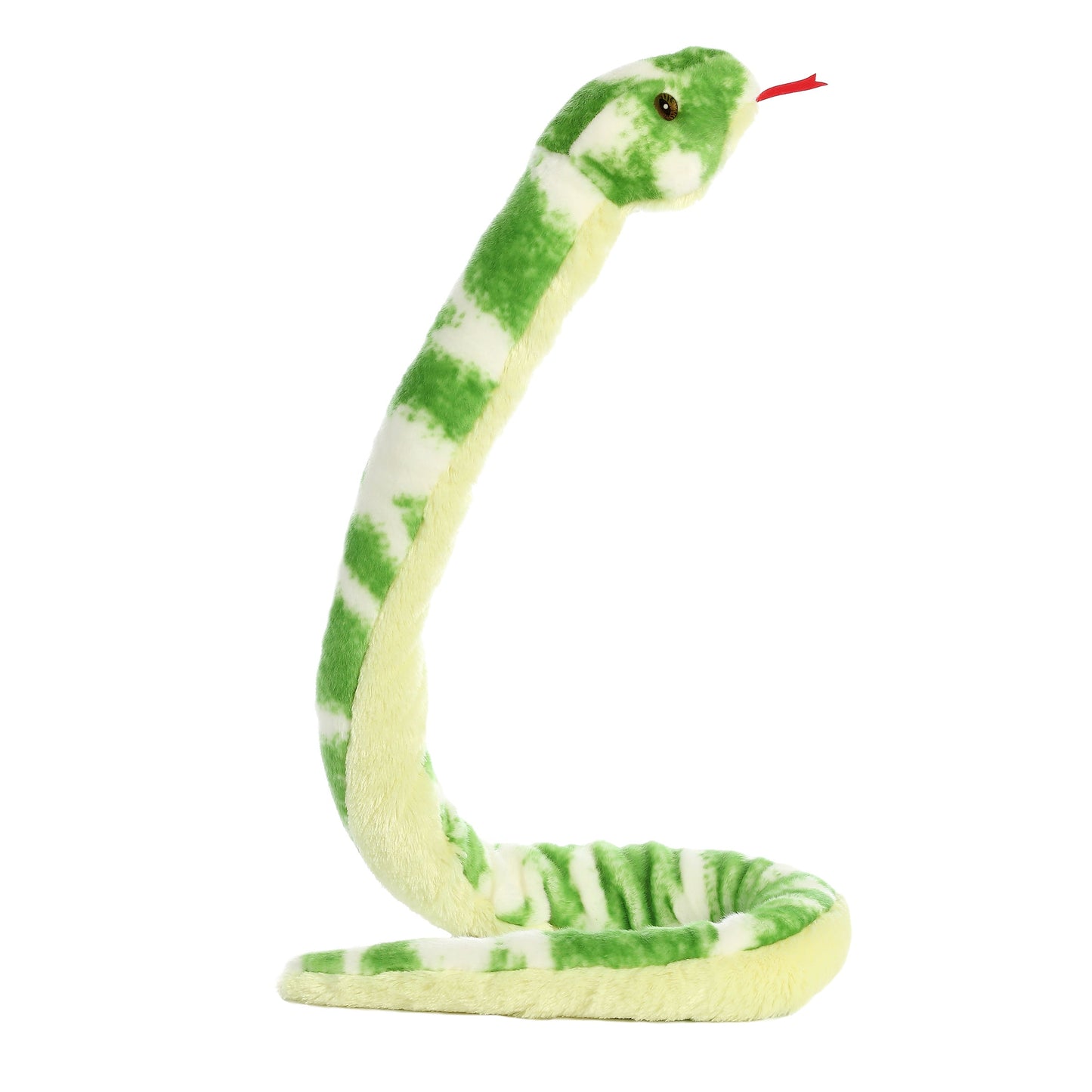 Aurora Snake - 50" Emerald Tree Boa Plush Toy