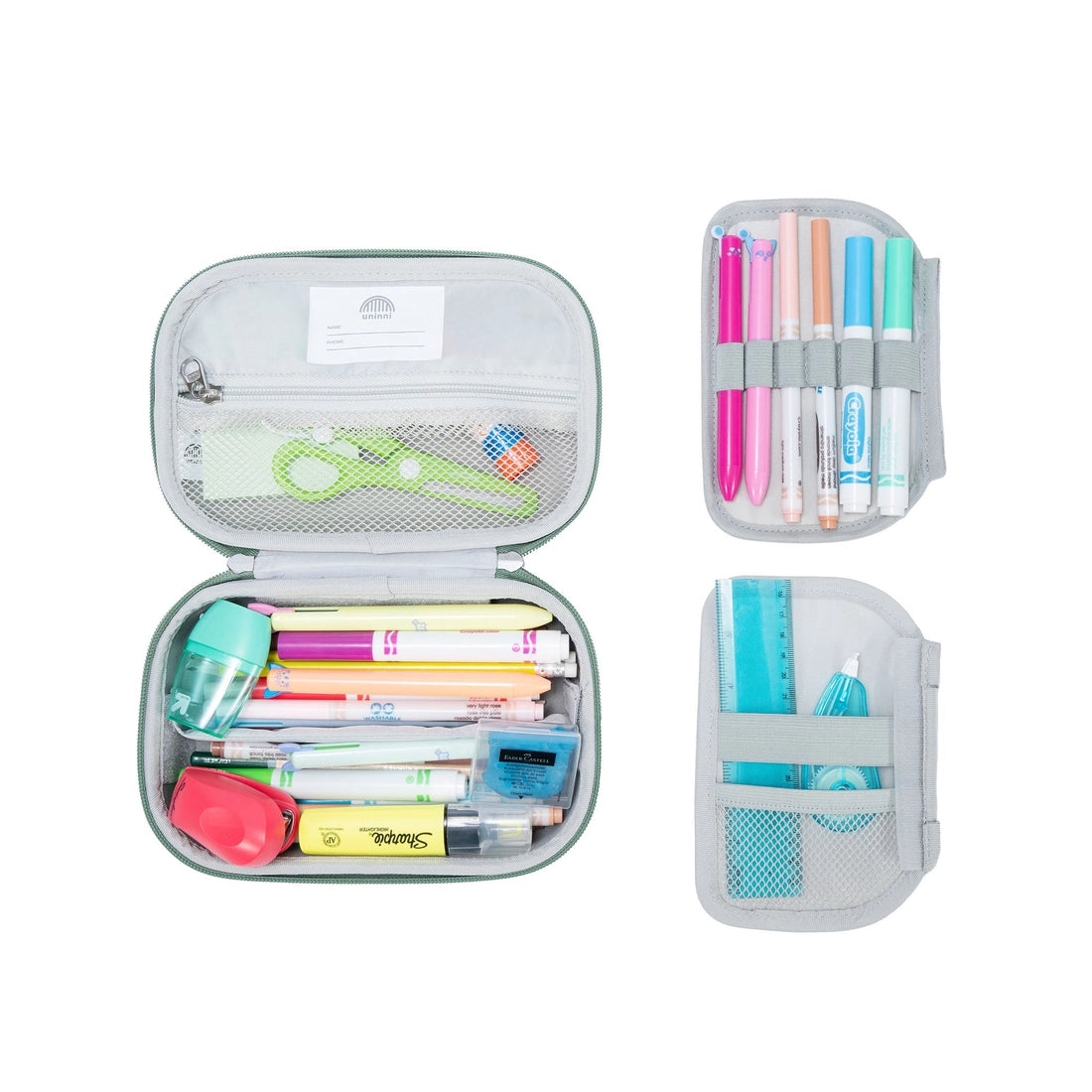 uninni - Arden Pencil Case - Crisp Mint