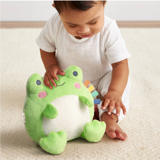 Itzy Ritzy - Sweetie Snuggles Frog Plush