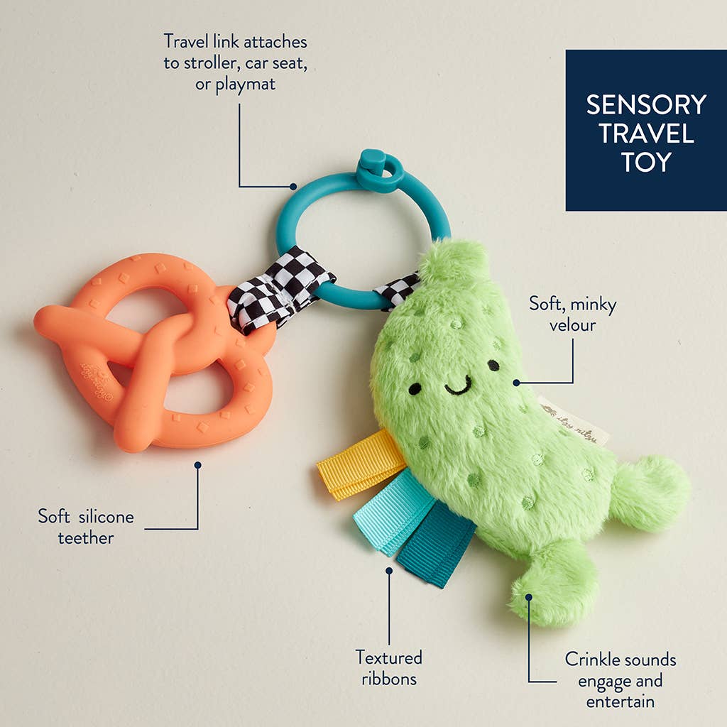 Itzy Ritzy Canada - Itzy Pal Plush + Teether