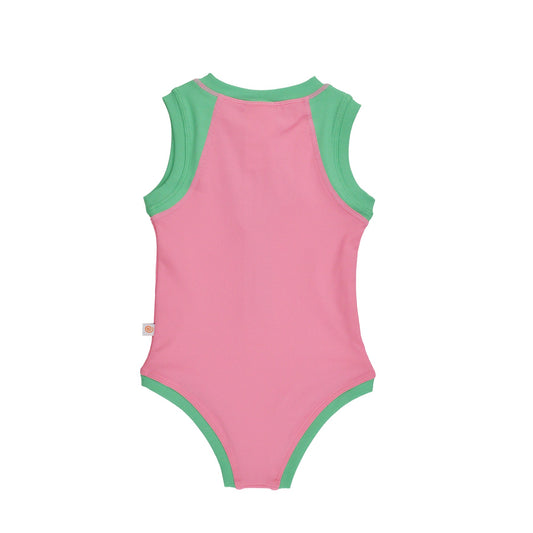 ZOOCCHINI - Short Sleeve Solid Swimsuit