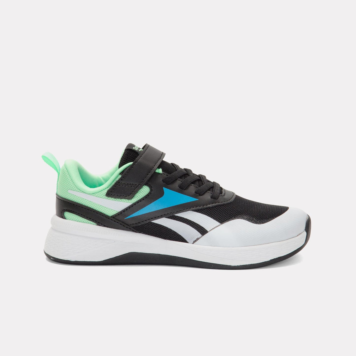 Reebok - Nano Play Stretch Lace & Top Strap - Black/Green Glow/Future Cyan