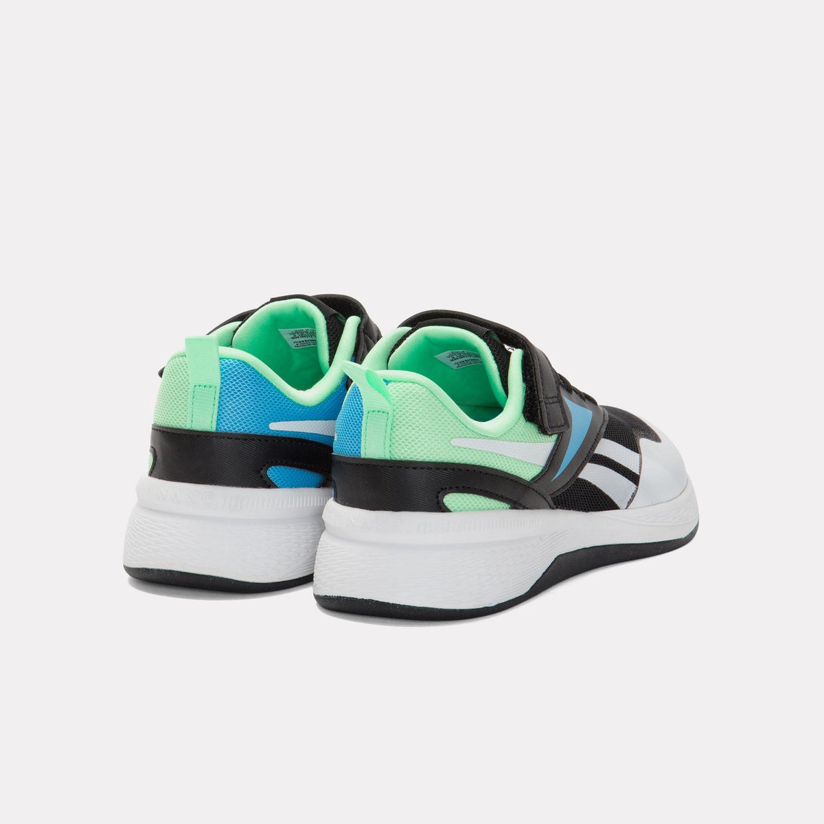 Reebok - Nano Play Stretch Lace & Top Strap - Black/Green Glow/Future Cyan