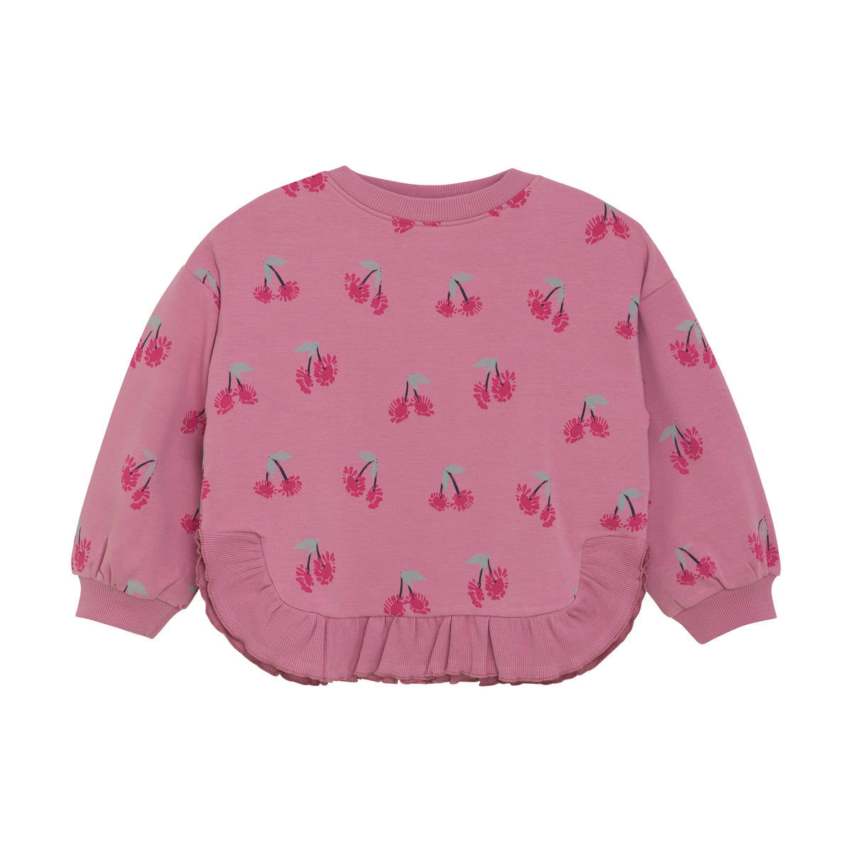 Minymo - Cherry All Over Print Sweatshirt
