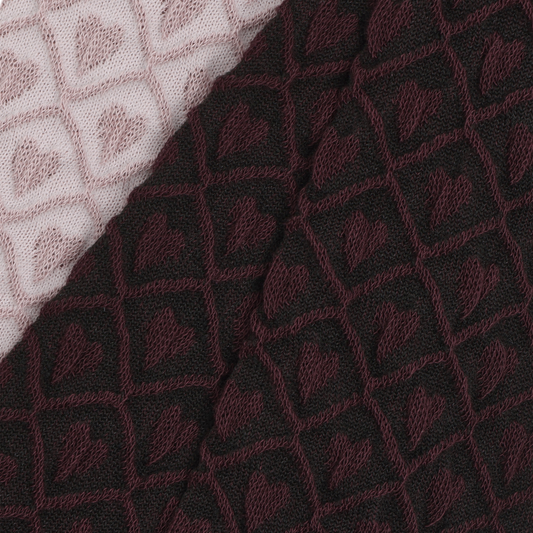 Minymo Heart Patterned Cotton Tights