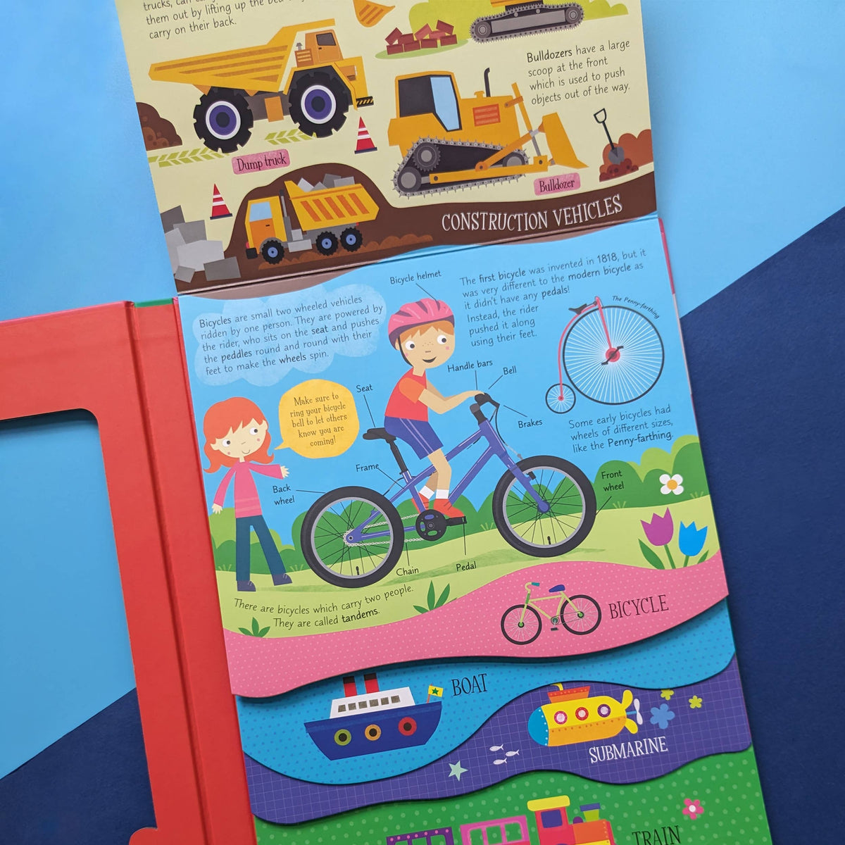 Robert Frederick - Learning Layer Board Book - Transport