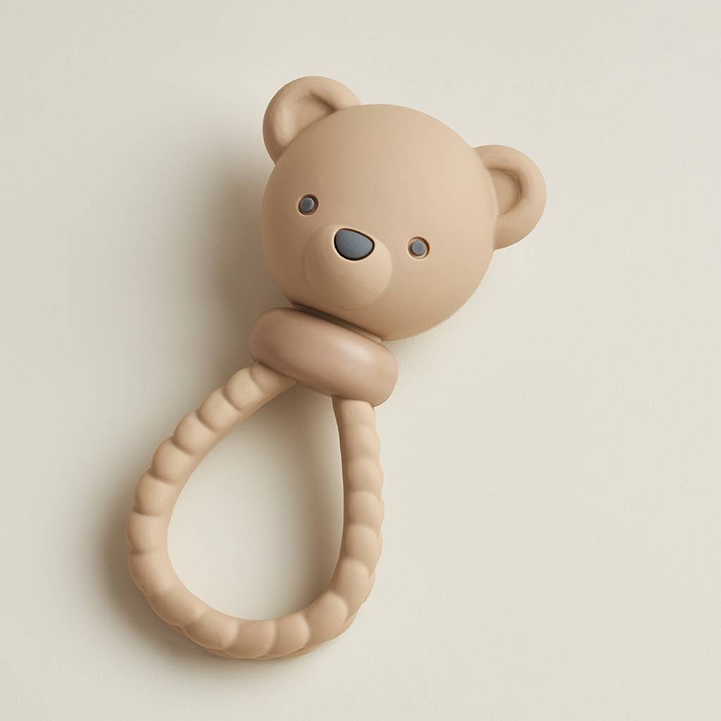 Itzy Ritzy - Shake & Smile Silicone Rattle Teether