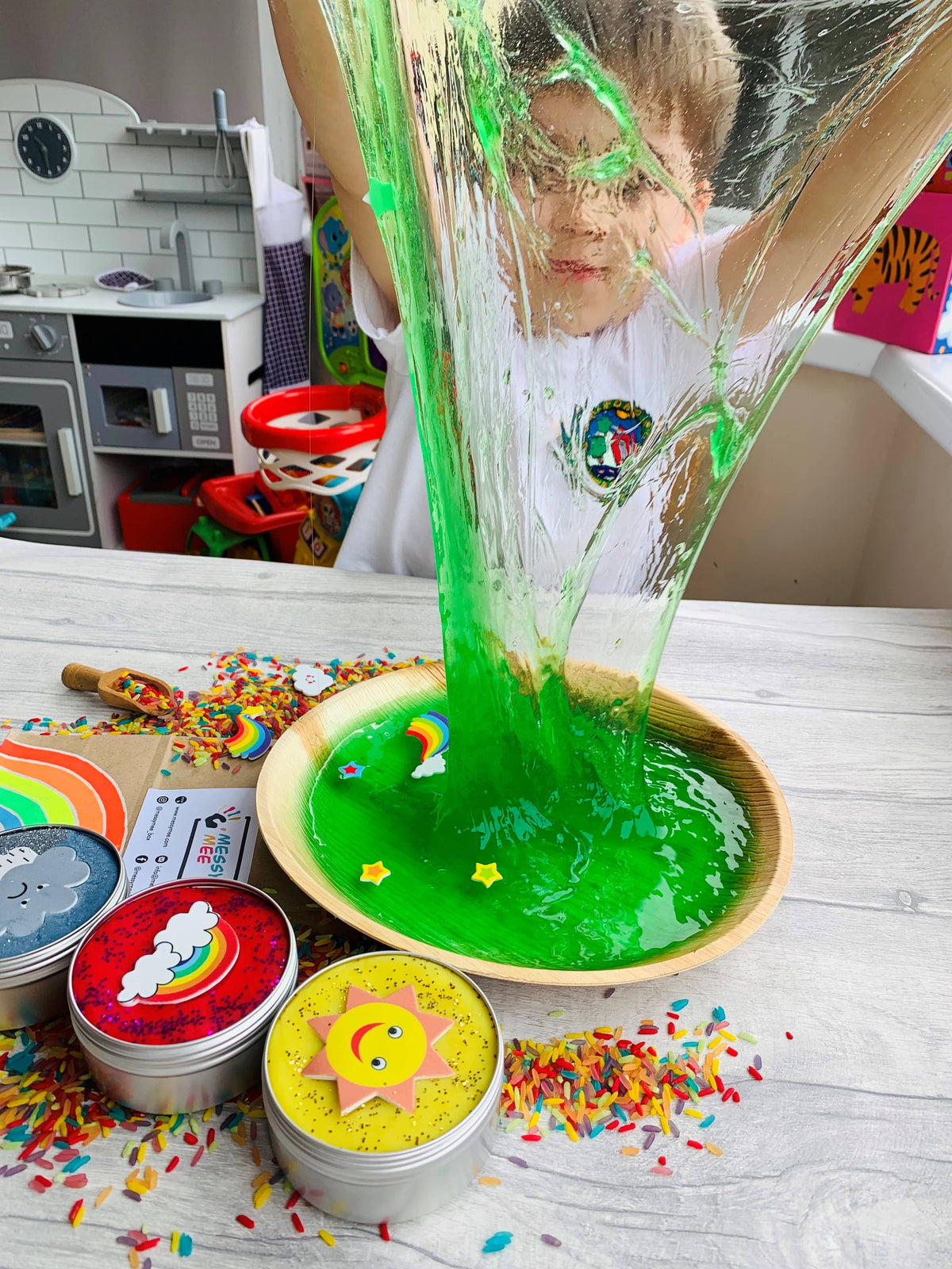 Zimpli Slime Play Foil Bag- Diy Slime Sensory Play Toy