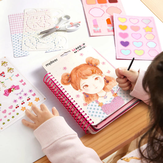 Mideer Makeup Manual Activity Book
