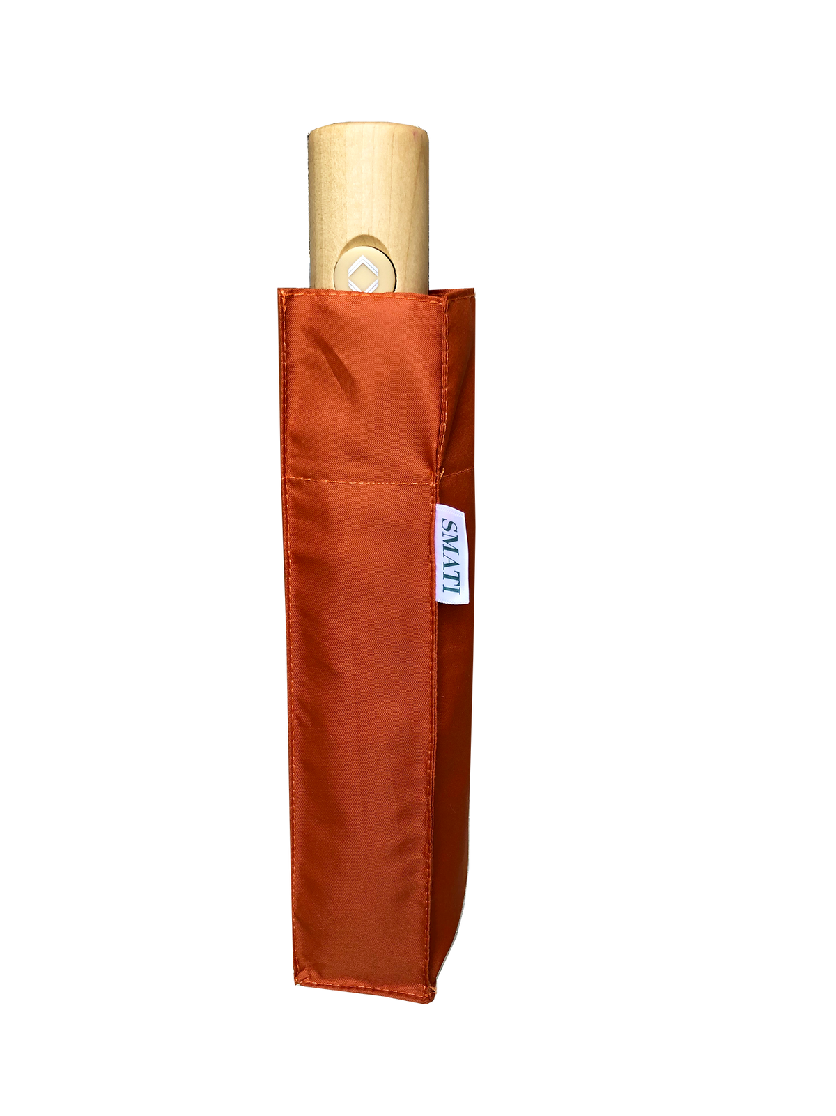 SMATI - Eco-friendly PET Compact Automatic Umbrella Cognac Mist