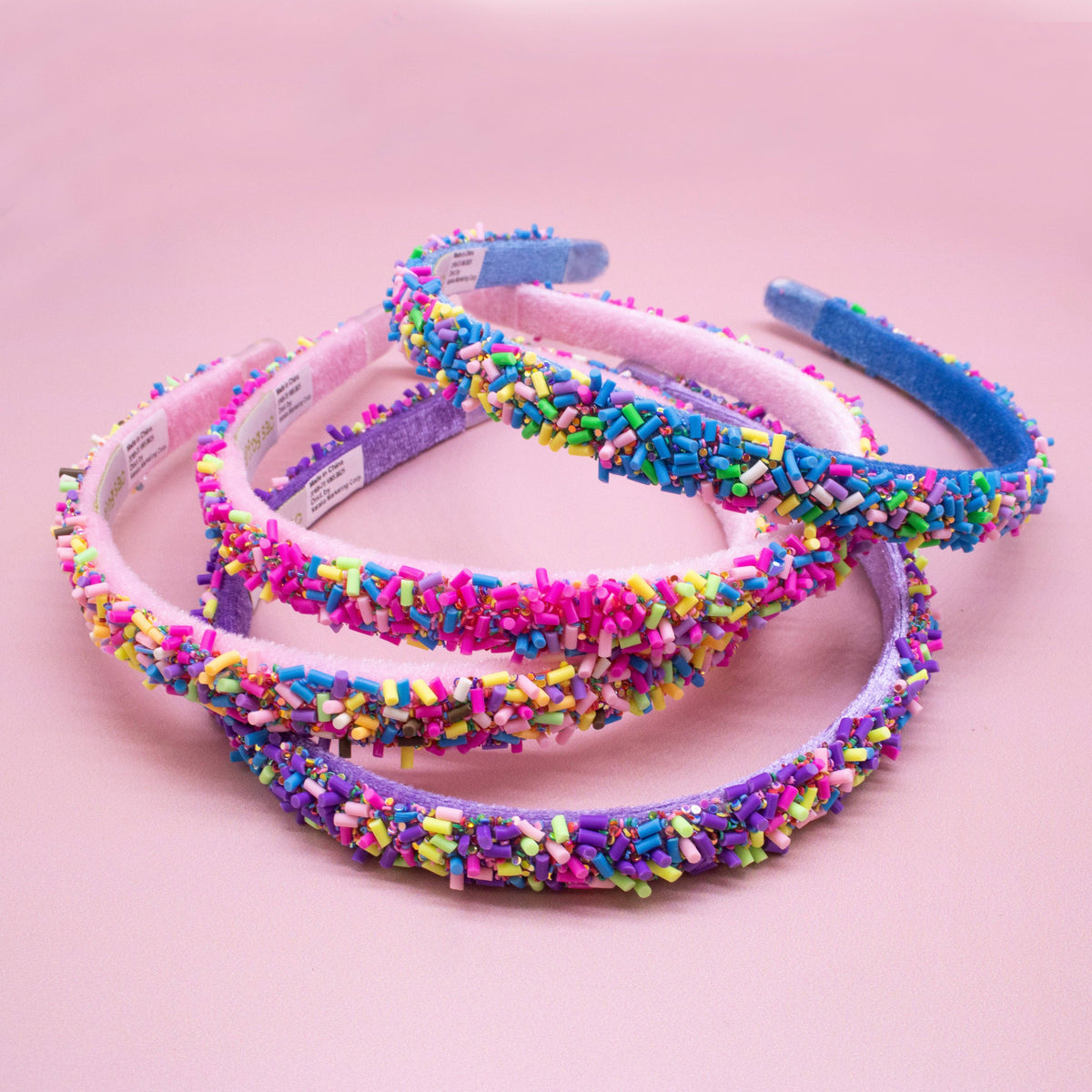 Frog Sac Thin Sprinkle Headband, Non-Slip Hair Accessories for Kids