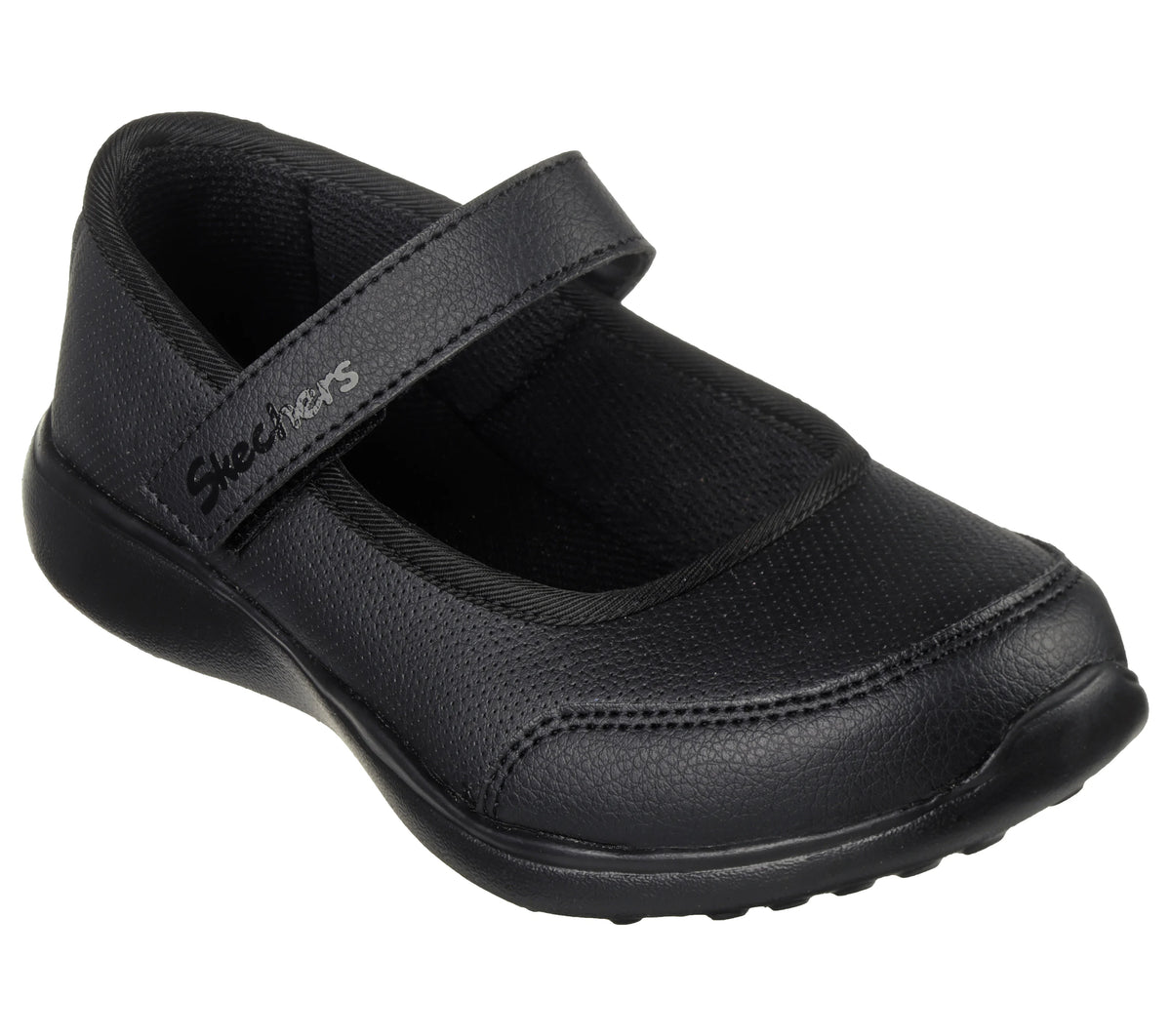 Skechers Microstrides Recess Rules girls uniform shoe