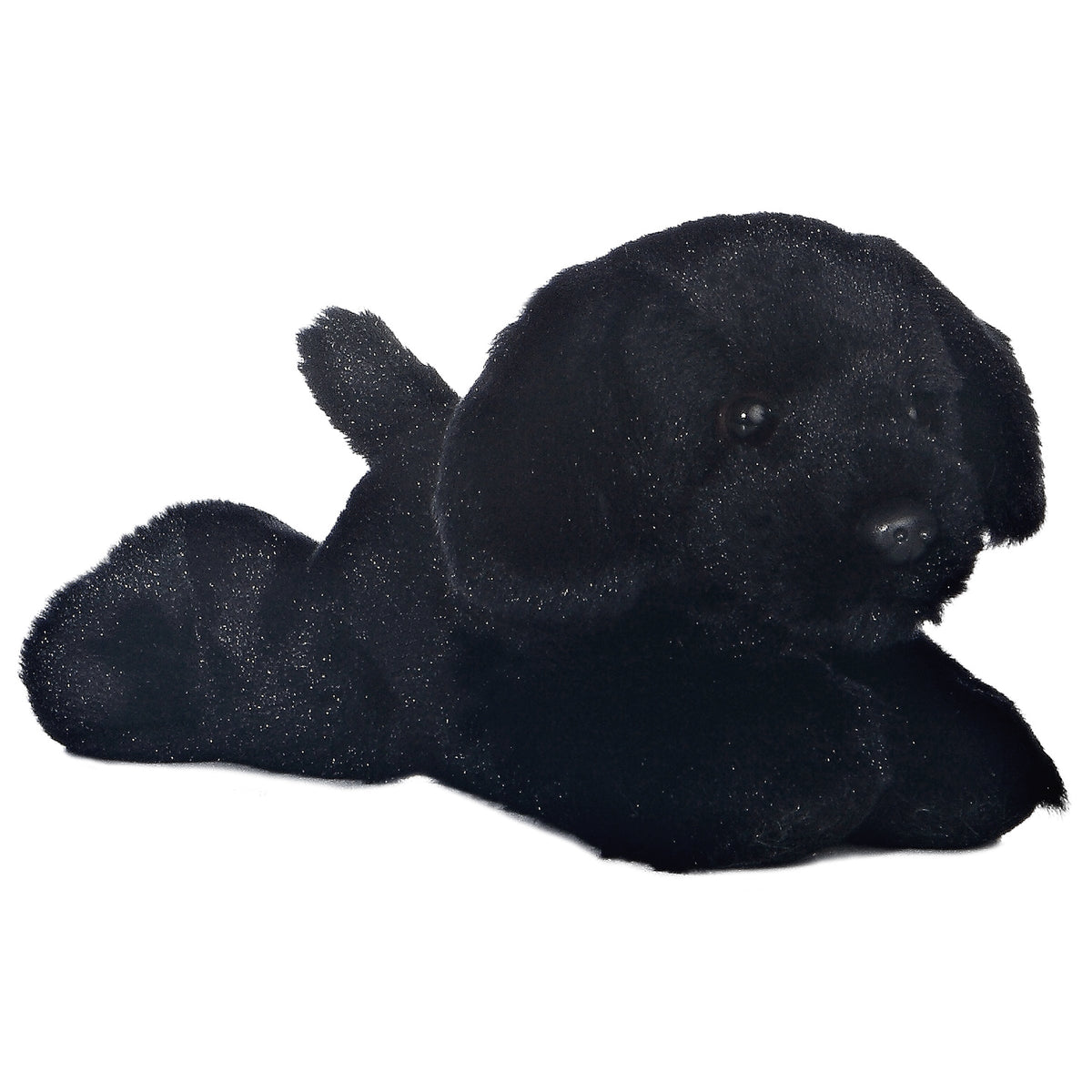 Aurora Mini Flopsie 8" Blackie Labrador Dog Plush