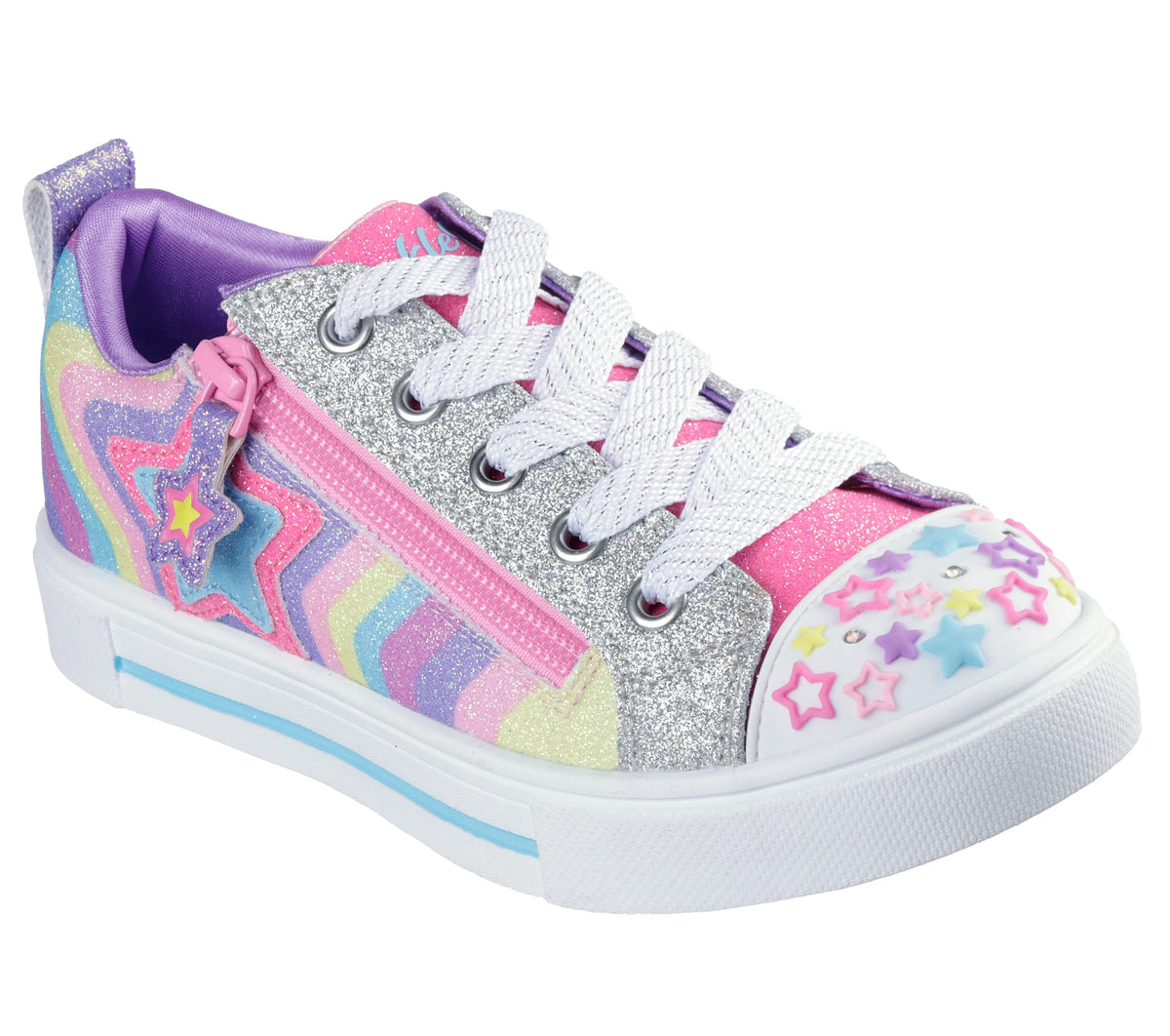 Skechers Twinkle Sparks Cosmic Burst kids' light-up sneaker