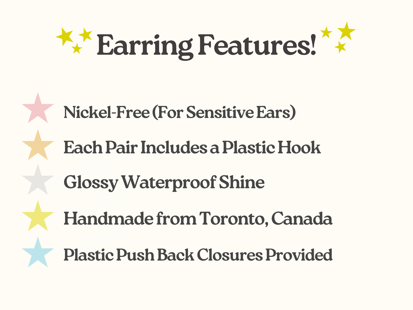 Stardoe Studio - Pink Canadian (Canada) Maple Leaf Earrings: English