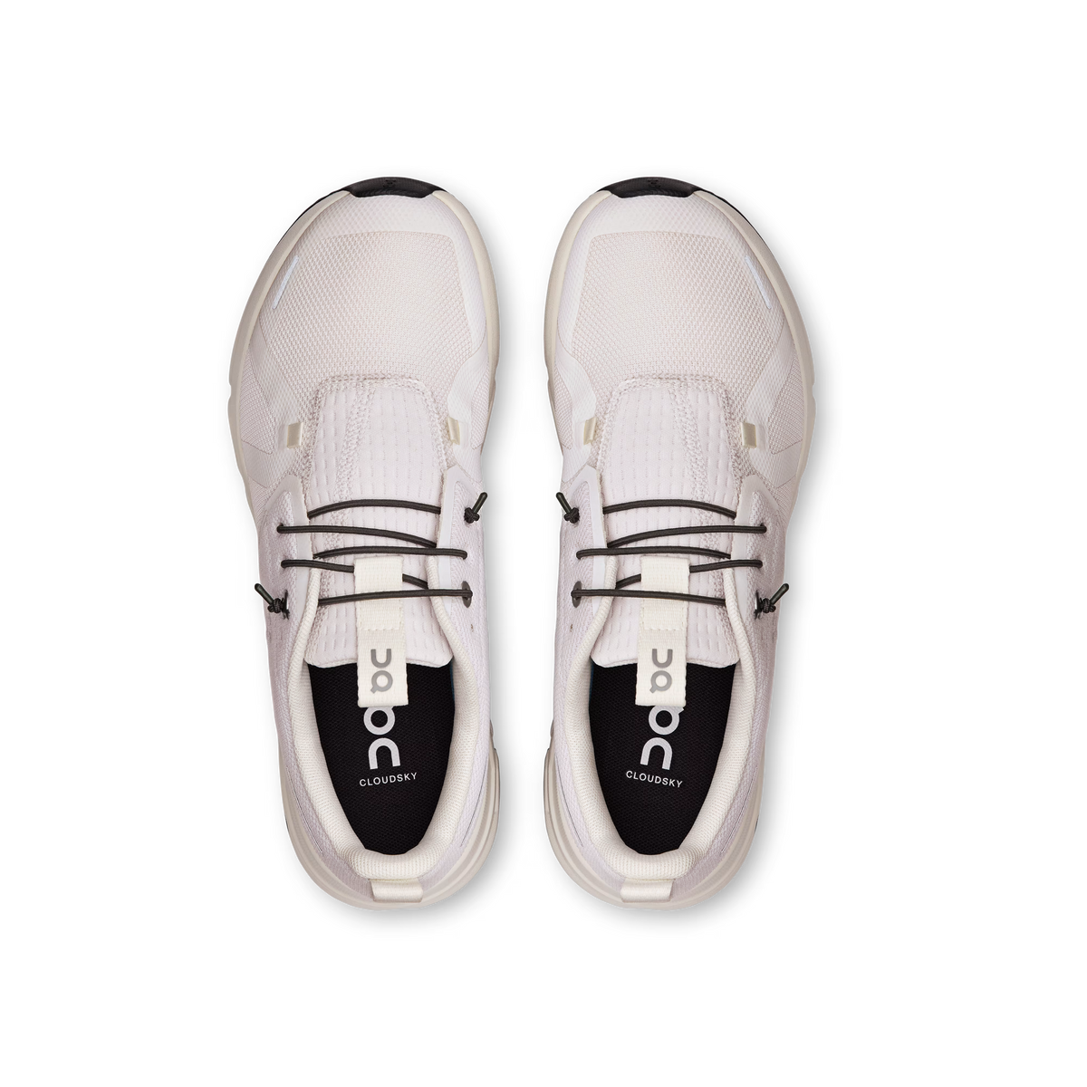 On Cloud Sky Youth Running Shoe White | Ivory – Additional View 1