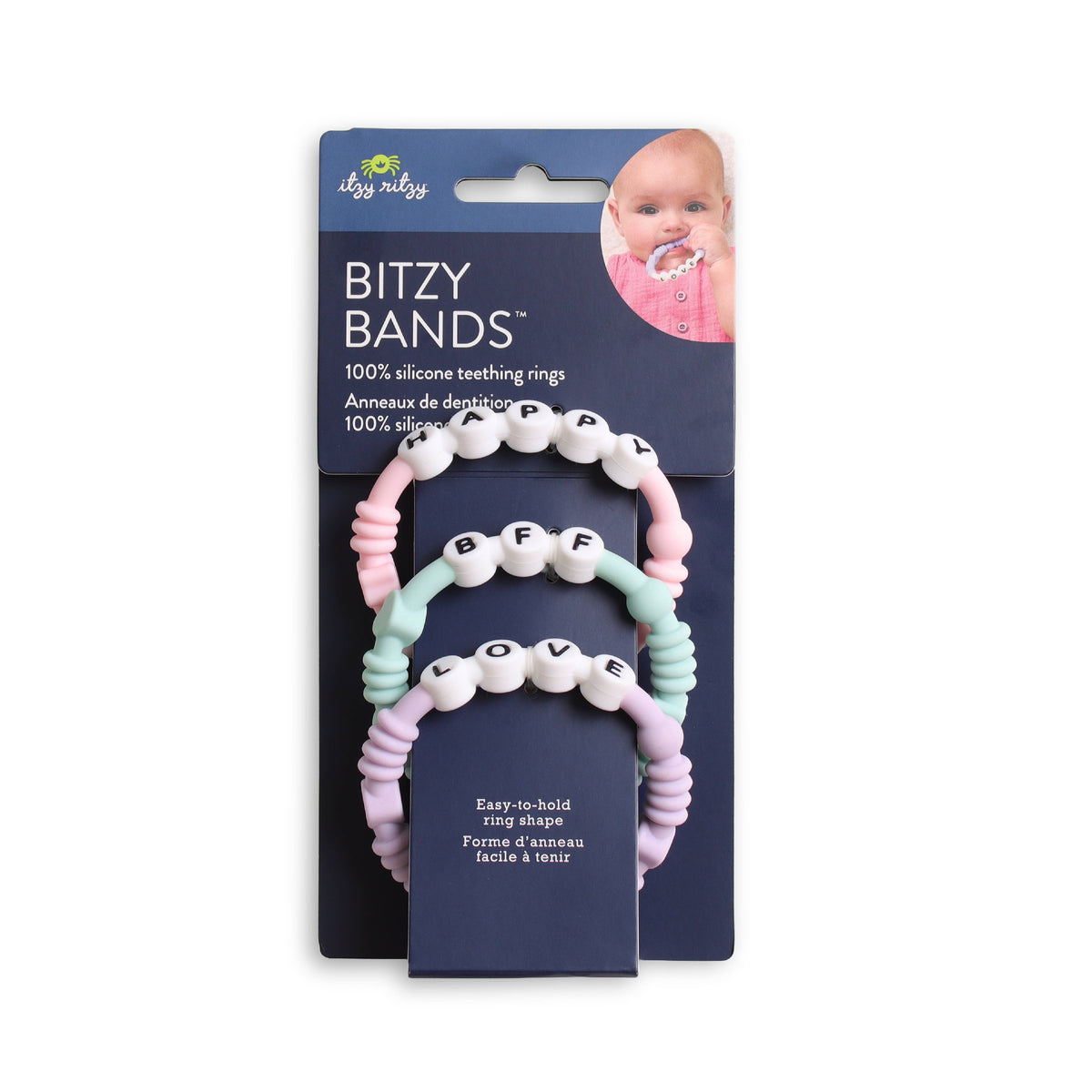 Itzy Ritzy - Bitzy Bands Silicone Teething Ring