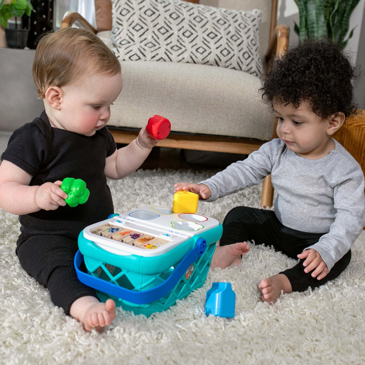 Baby Einstein HAPE Magic Touch Shopping Basket Pretend to Shop Toy