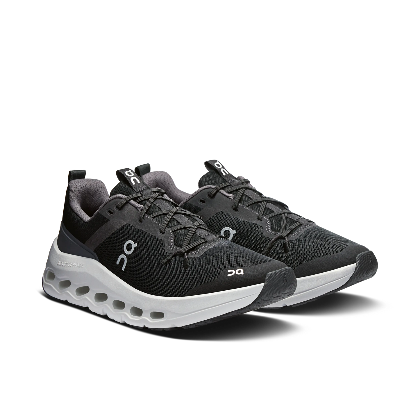 On Cloudleap Running Shoe Youth - Black | White