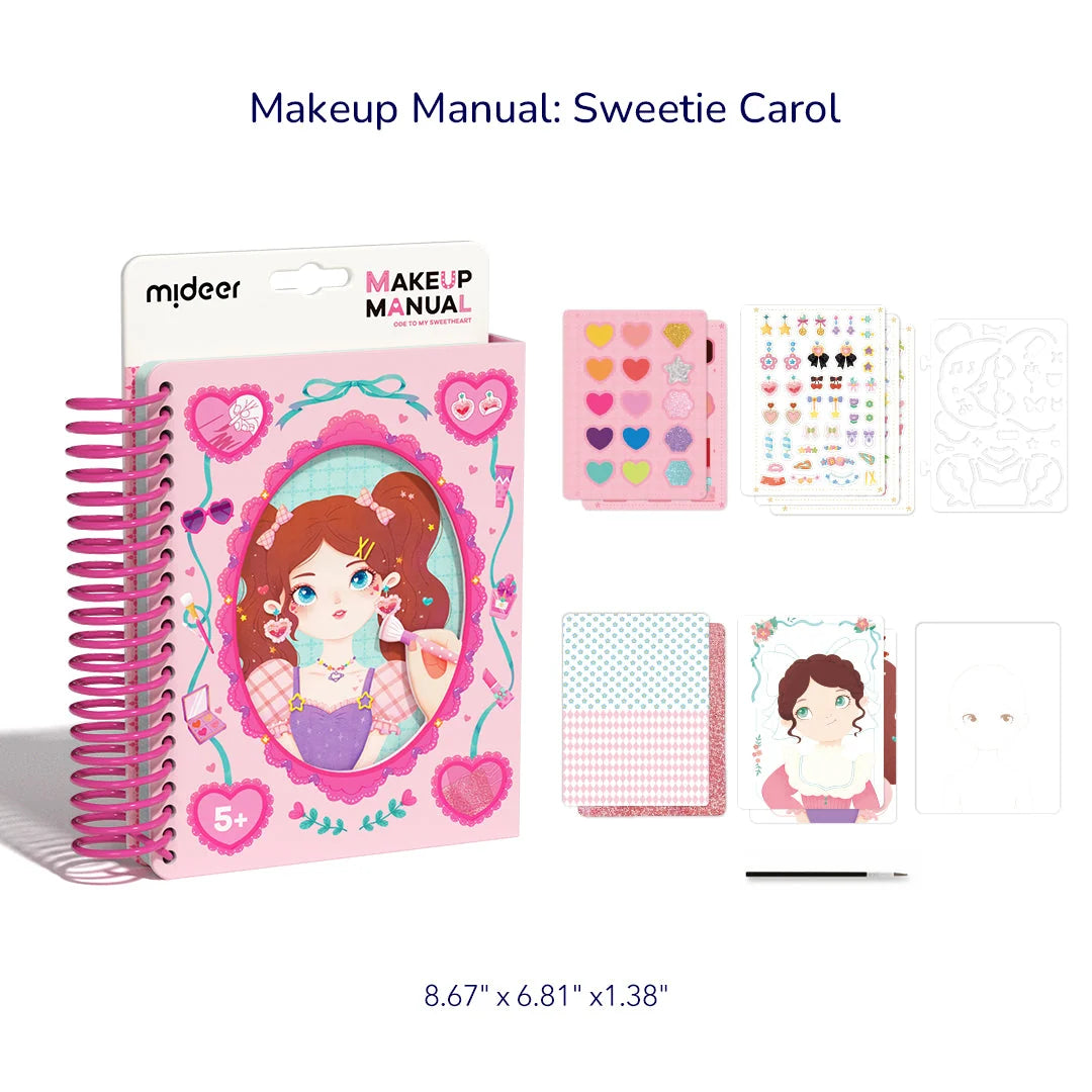 Mideer Makeup Manual Activity Book