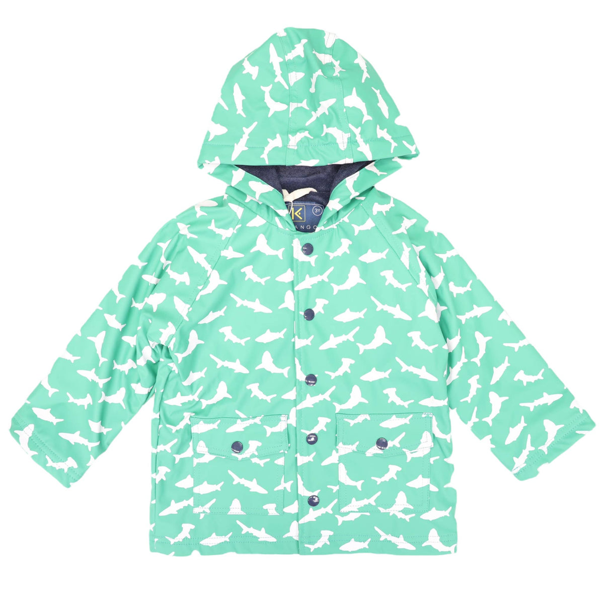 Korango - Color Changing Raincoat with Terry Cloth Lining