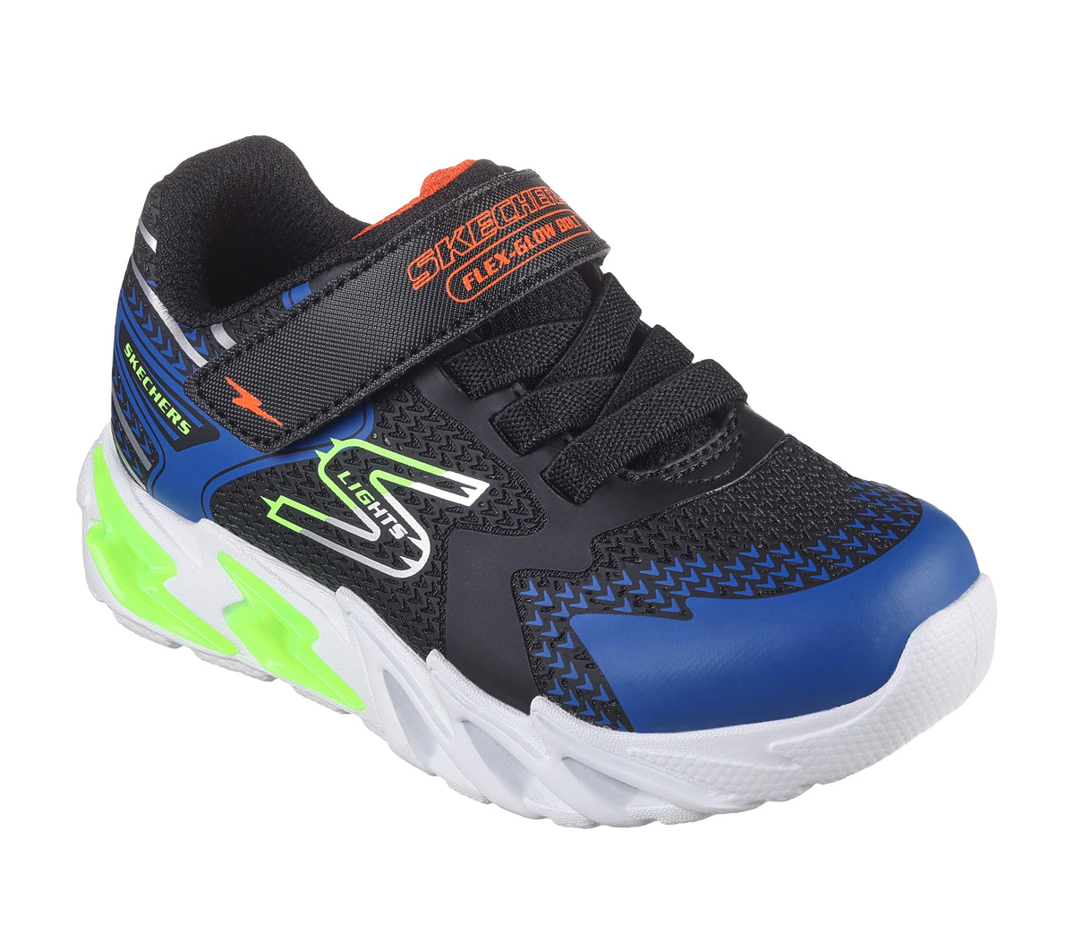 Skechers S-Lights Flex-Glow Bolt boys' light-up sneaker