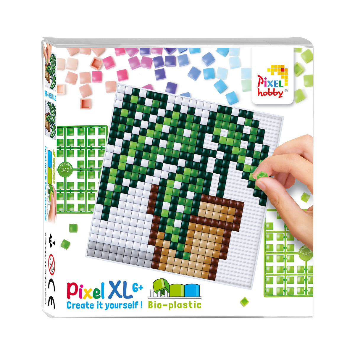 Pixelhobby - Pixel XL Mosaic, 23X23 Begonia