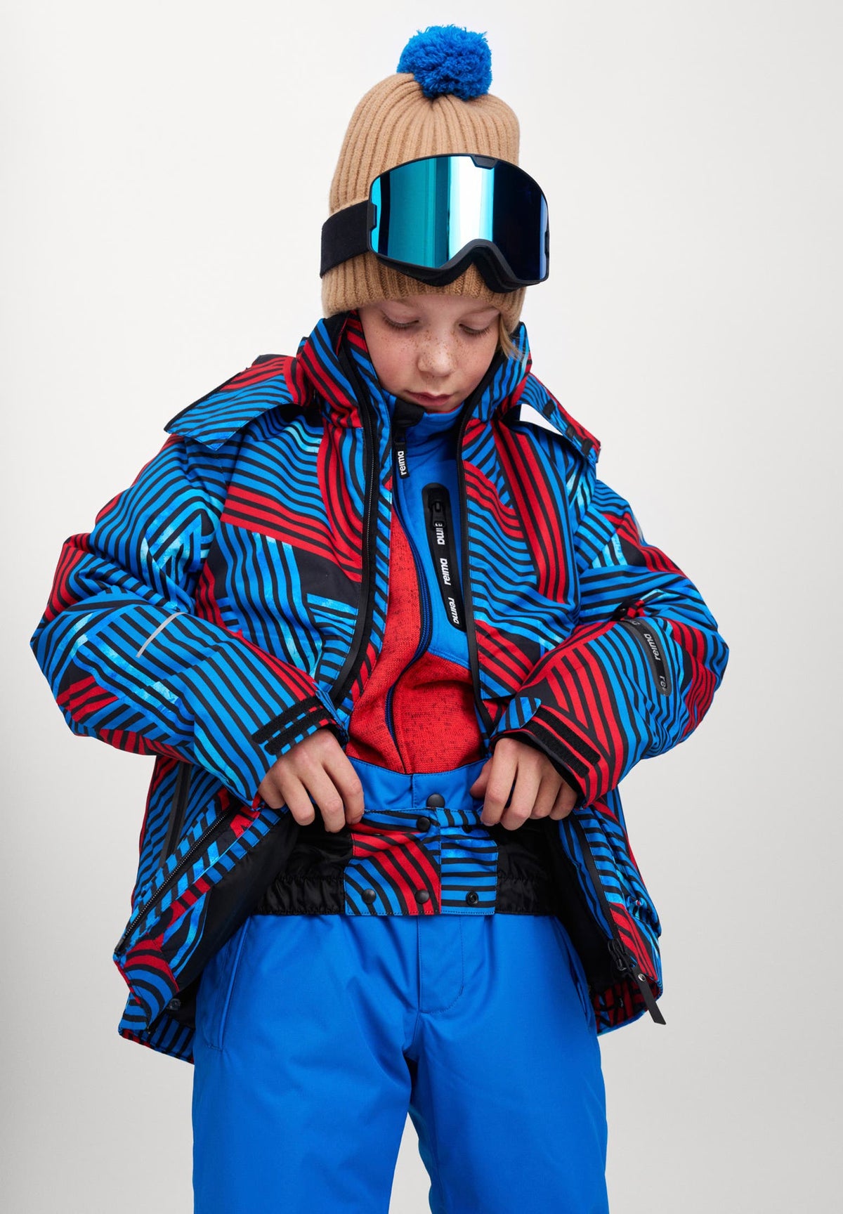 Reima - Waterproof Reimatec winter jacket, Tirro – Back View