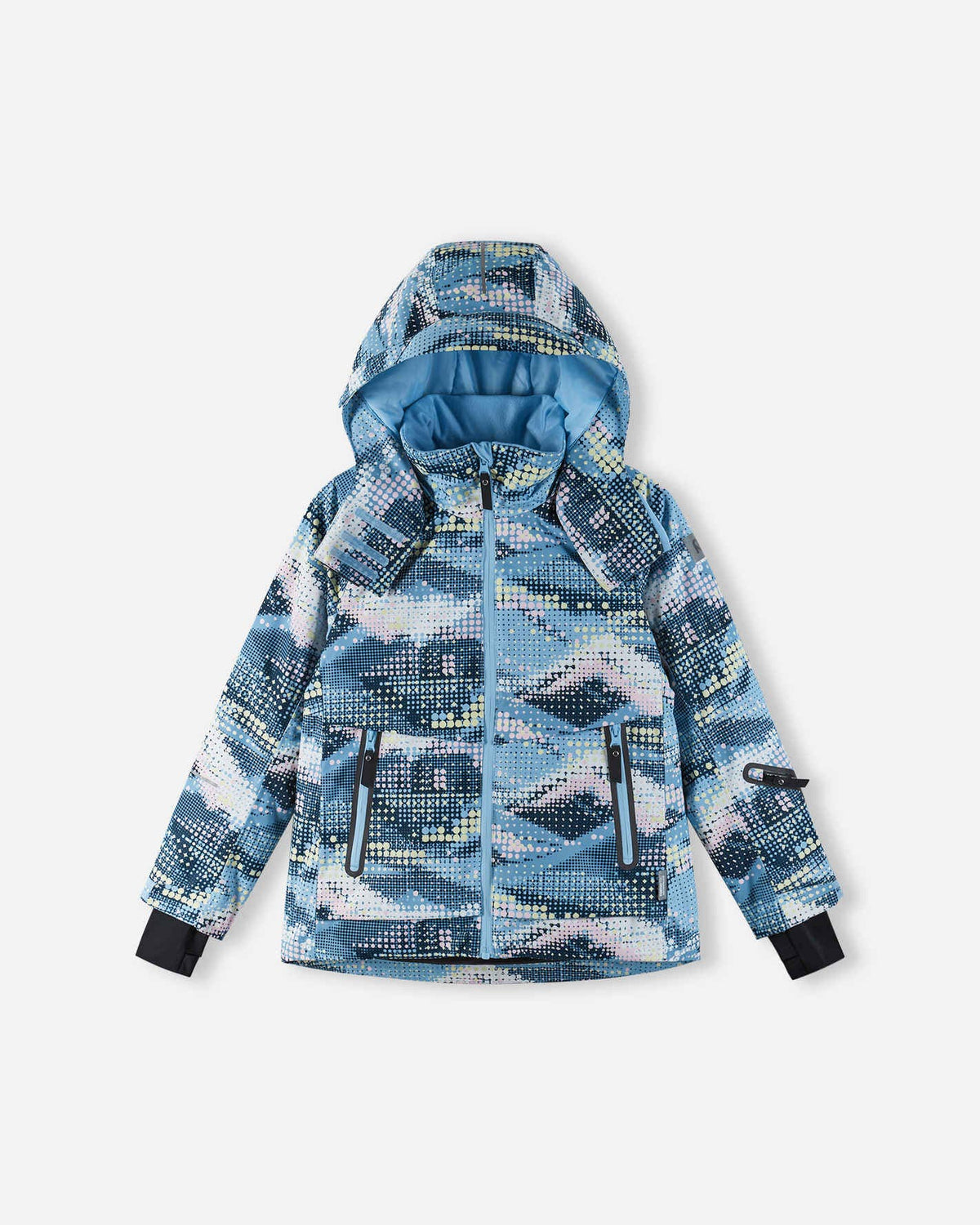 Reima - Tec winter jacket - Posio Frozen Blue – Detail View