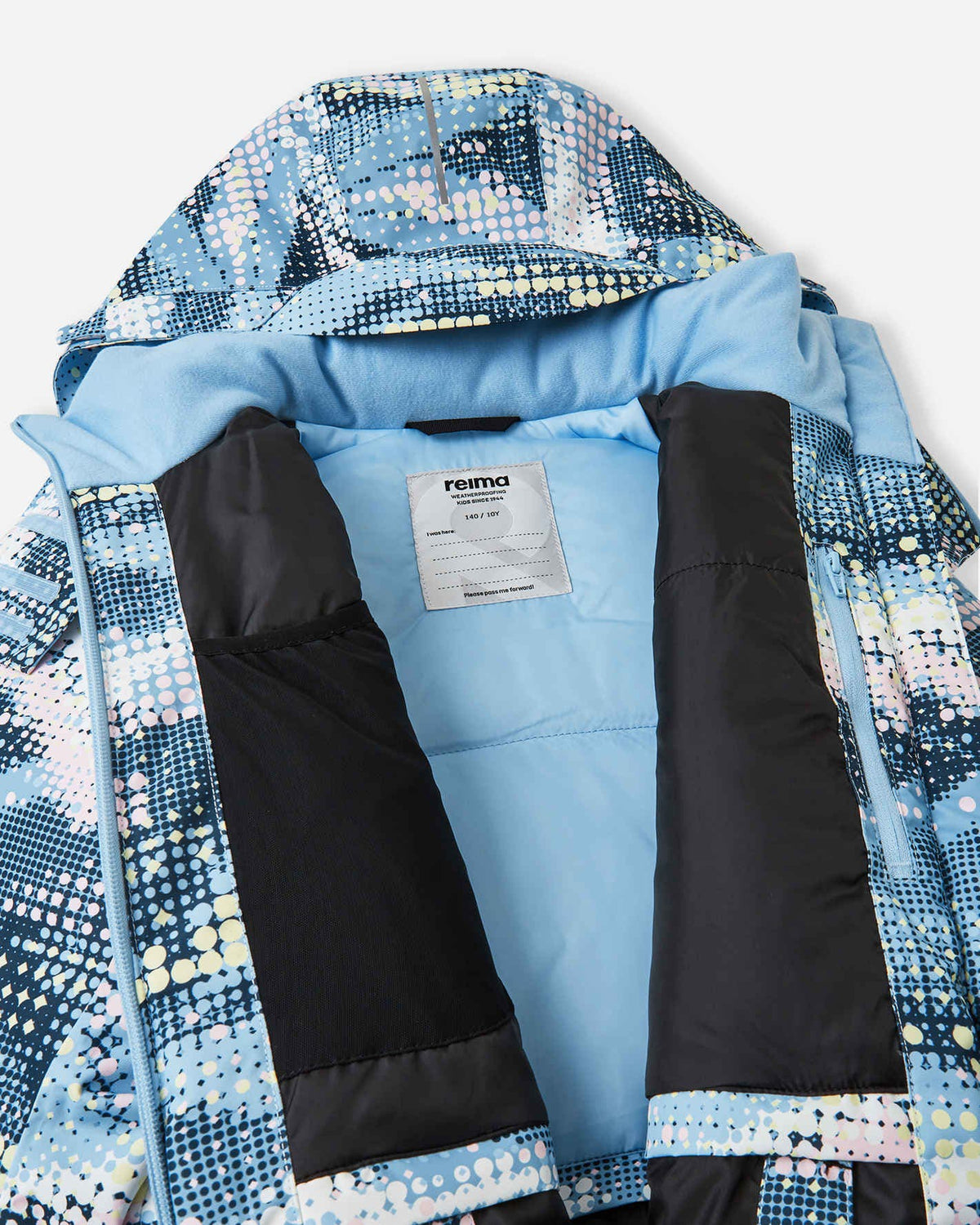 Reima - Tec winter jacket - Posio Frozen Blue – Additional View 1