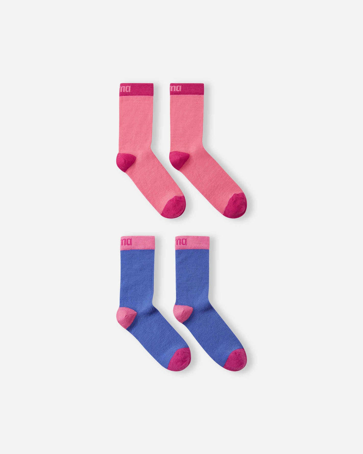 Reima - Socks Parit - Soft Coral – Side View