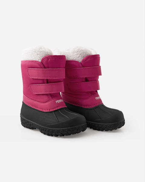 Reima Waterproof Winter Boots - Konkari - Rosy Berry – Side View