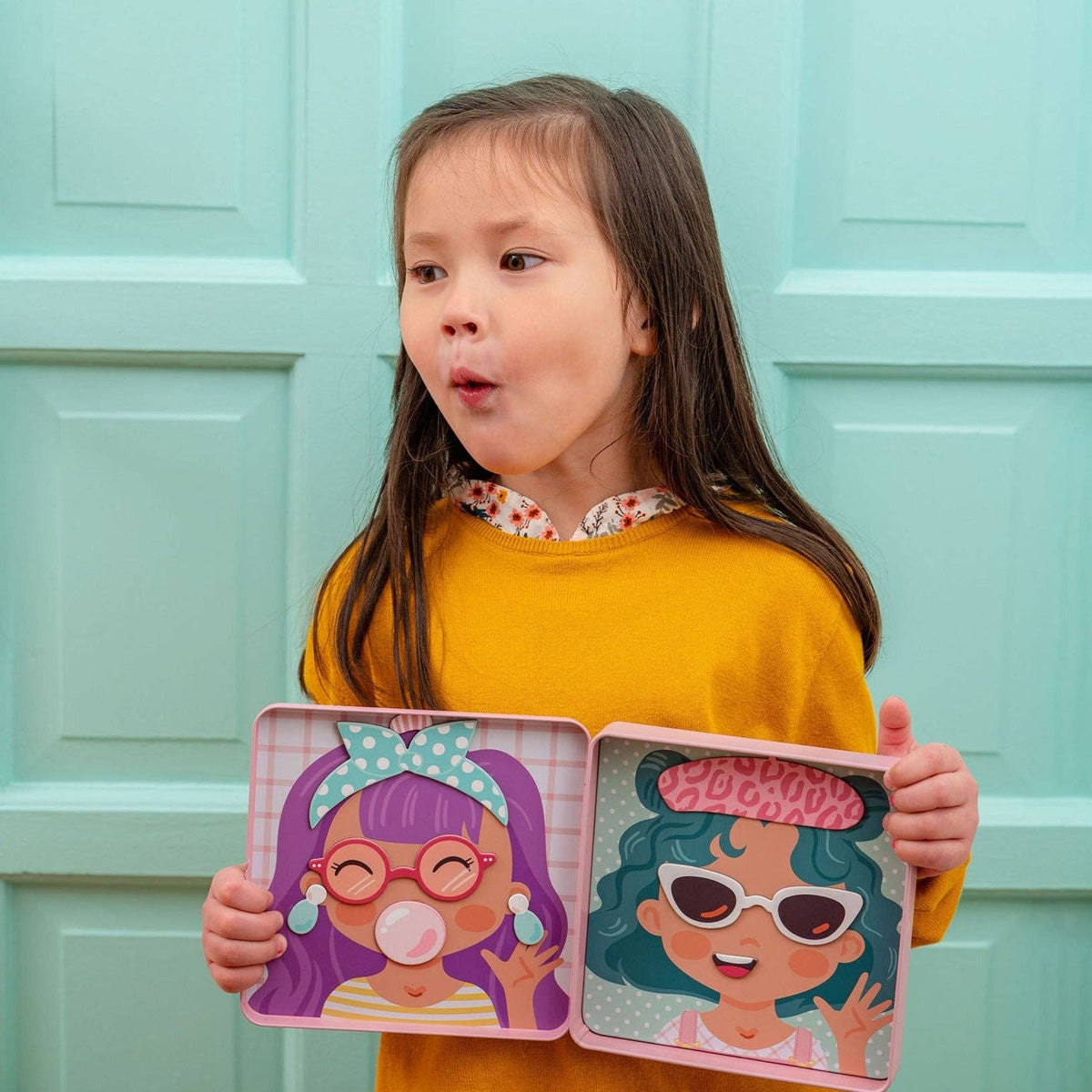 Stephen Joseph Gifts - Funny Faces Magnetic Set