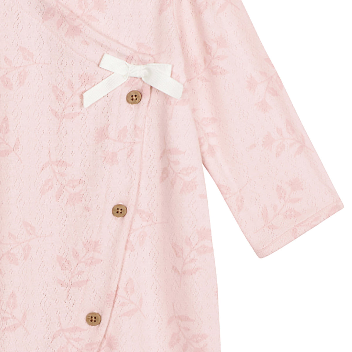 Just Born - 1-Pack Baby Girls Vintage Floral Sleep N Play