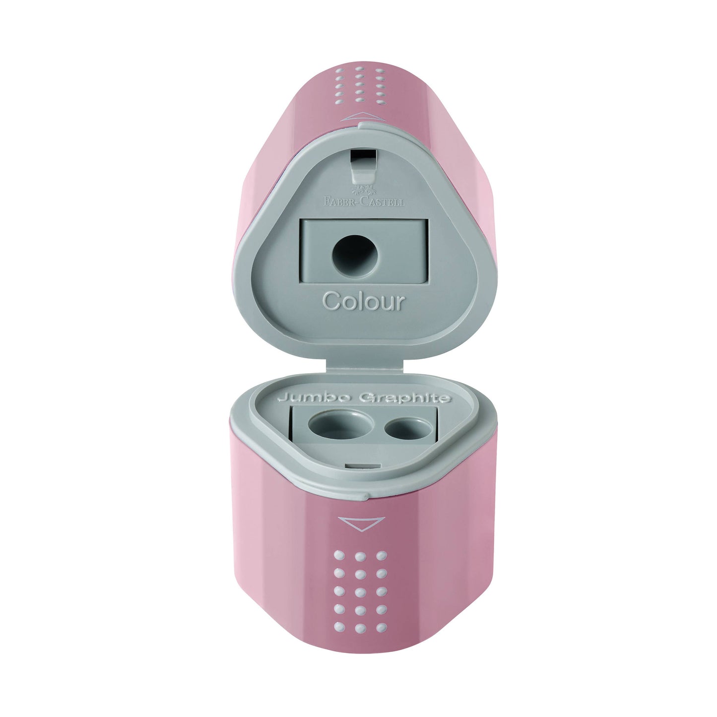 Faber-Castell / Creativity for Kids - Grip Trio Pencil Sharpener, Rose Shadows