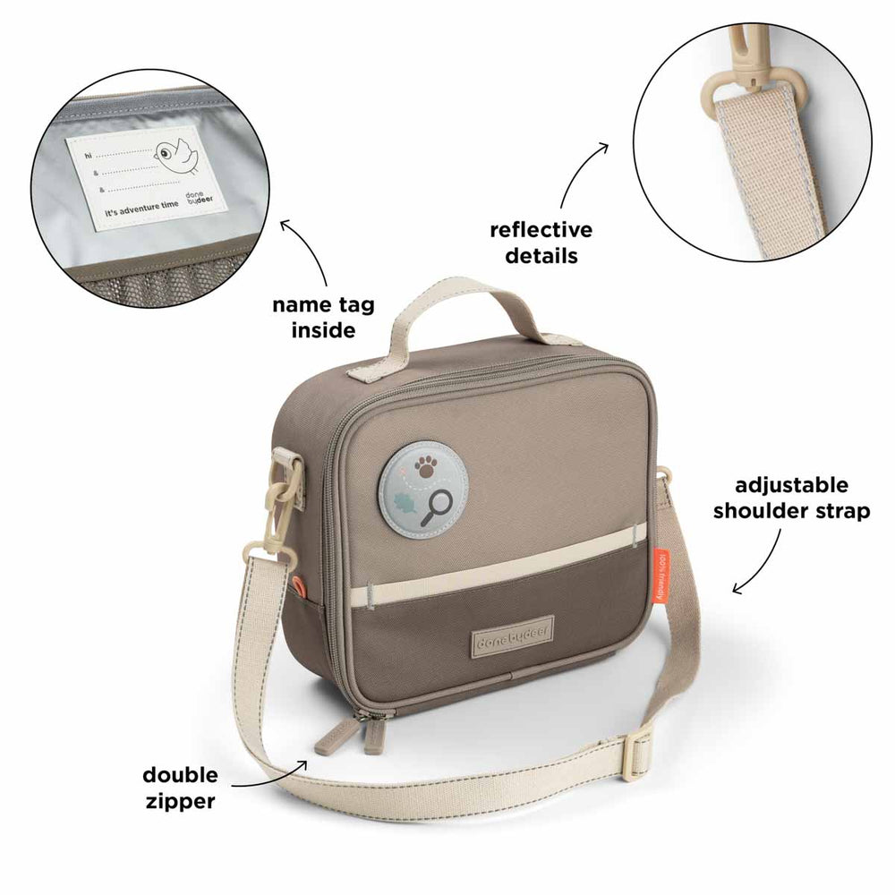 Done by Deer Insulated Lunch Bag Tiny Trails 4L