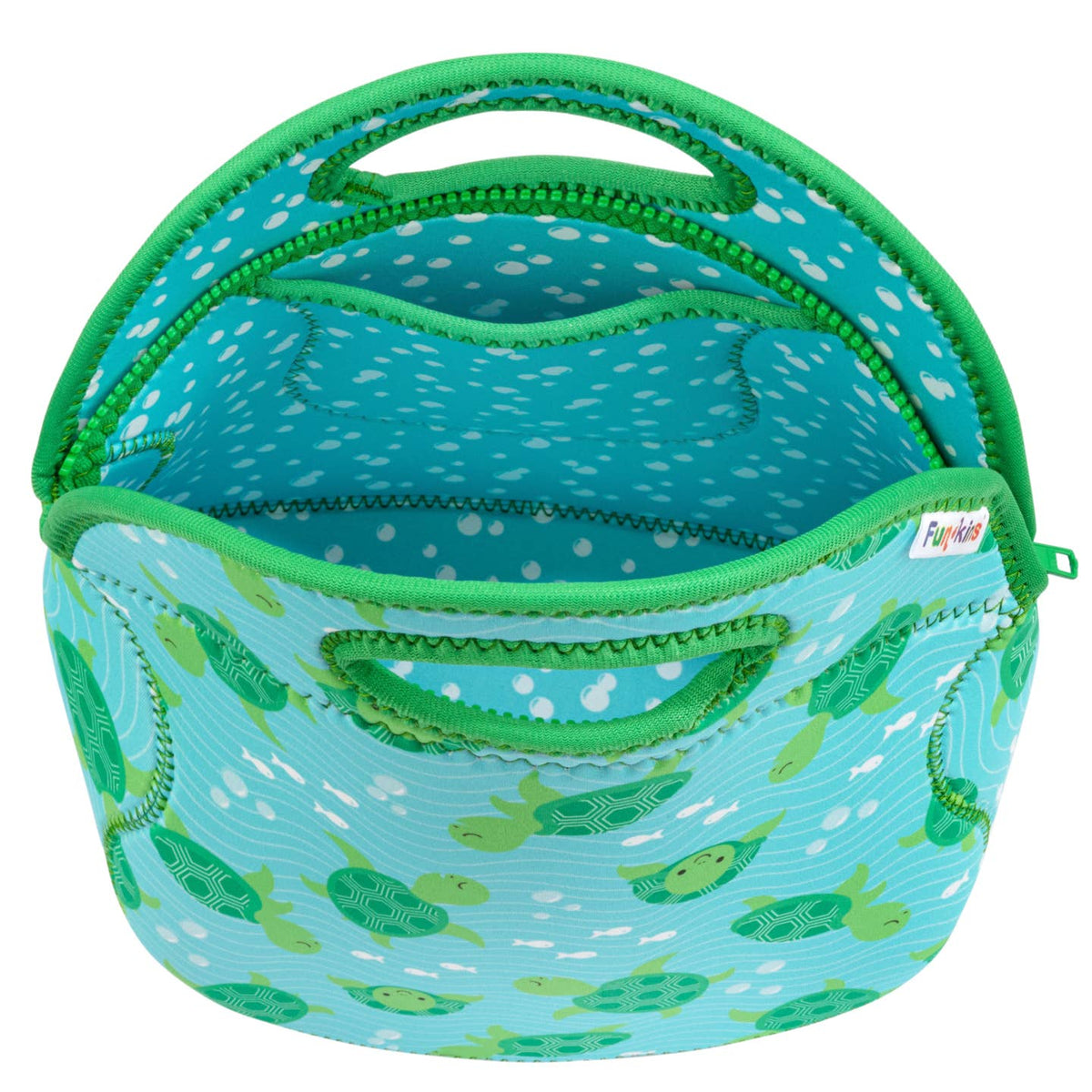 My Funkins - Large Lunch Bag for Kids - Sea Turtles