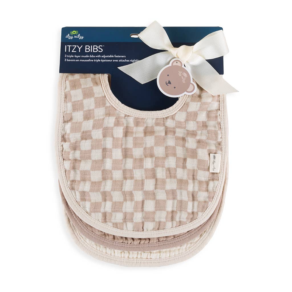 Itzy Ritzy - Itzy Cotton Muslin Bibs