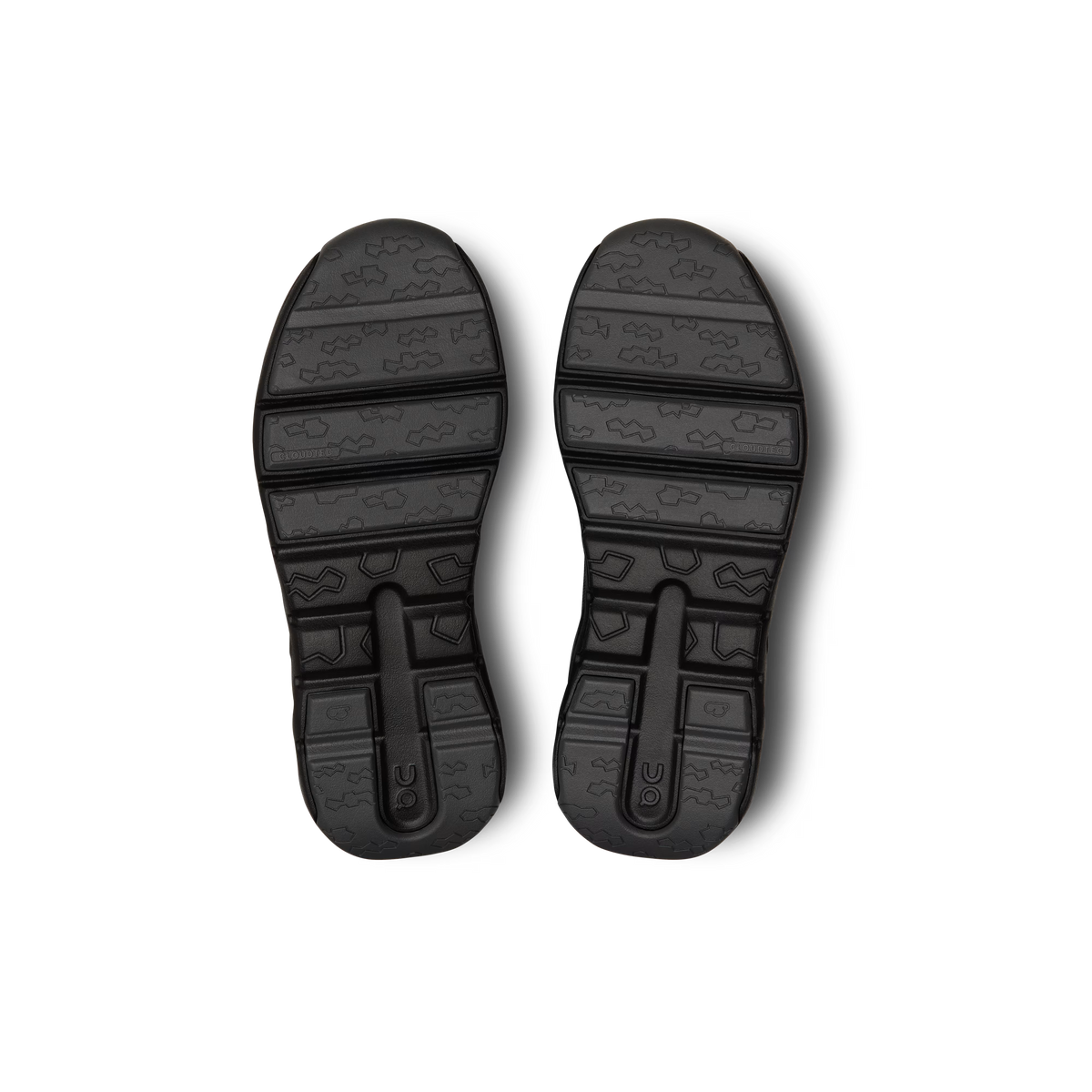 On Cloudleap Kids Running Shoe Black | Eclipse – Detail View