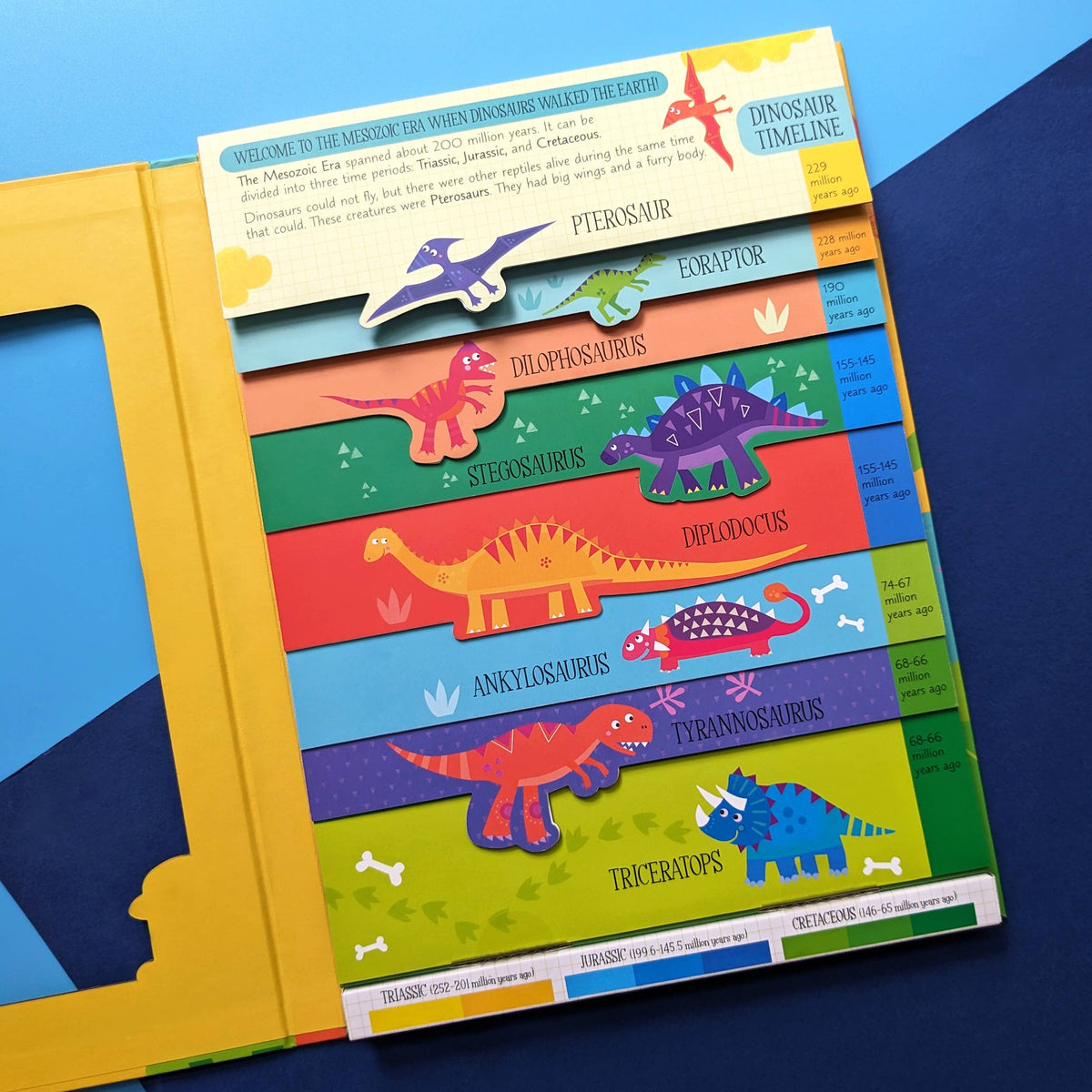 Robert Frederick - Learning Layer Board Book - Dinosaur