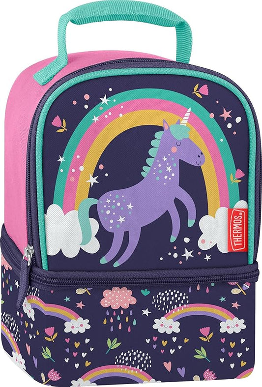Thermos Dual Compartment Lunch Box - Unicorn