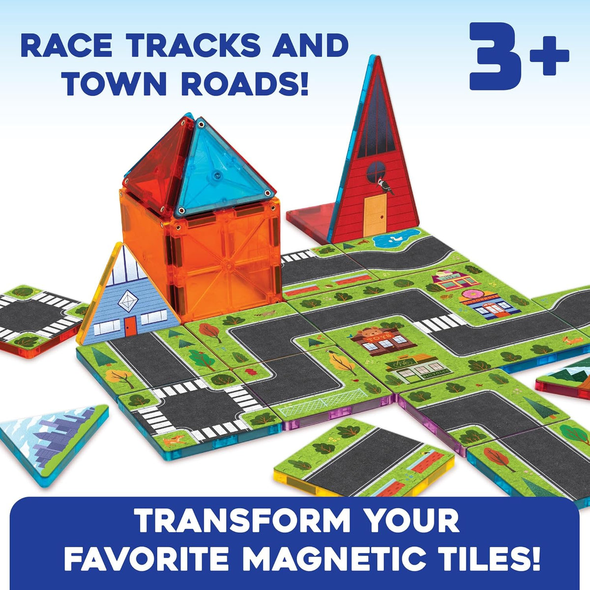 MindWare - Flip Formers: Roads Tile Toppers