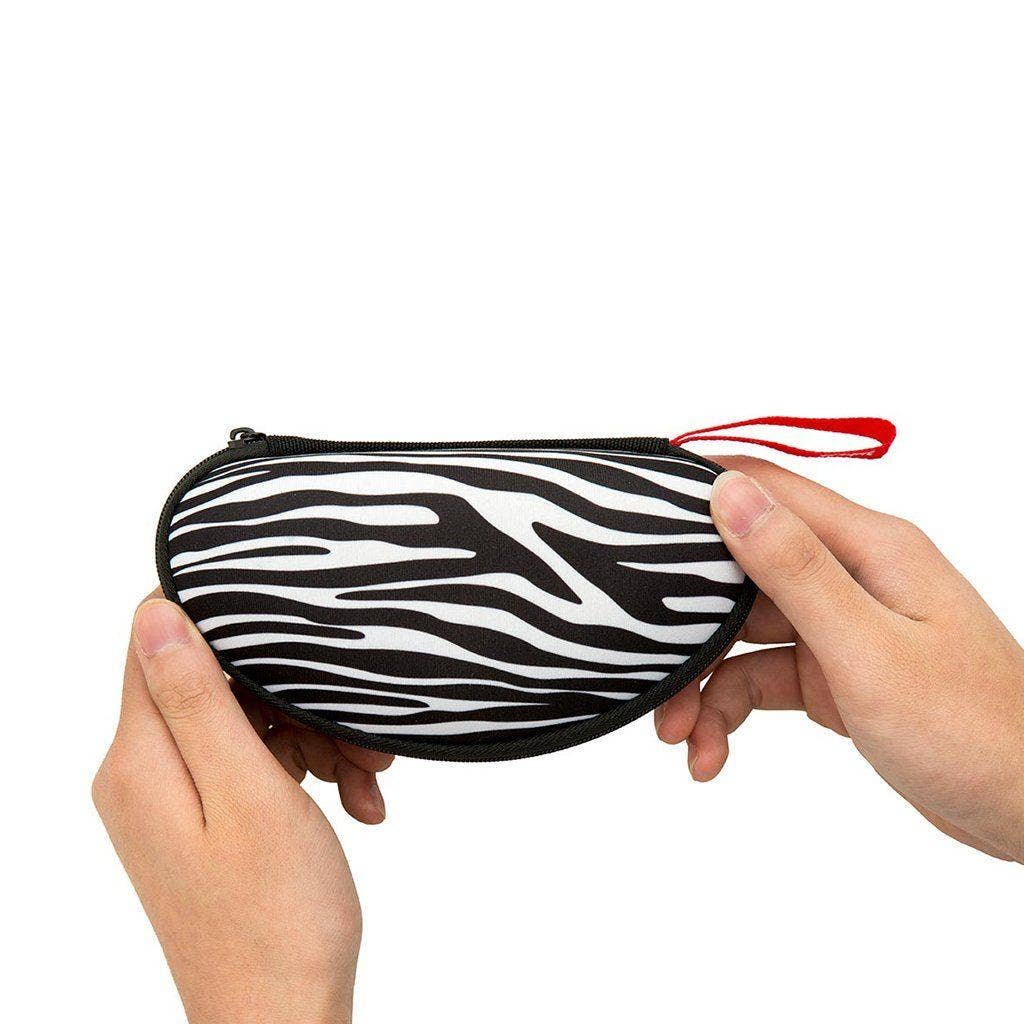 ZIPIT - ZIPIT Colorz Glasses Case: Blue Triangles