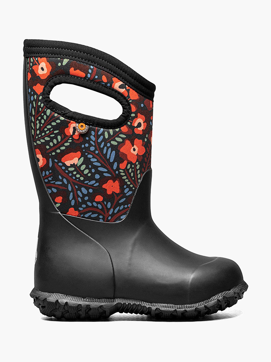 BOGS - York Printed Insulated Kids Rain Boots