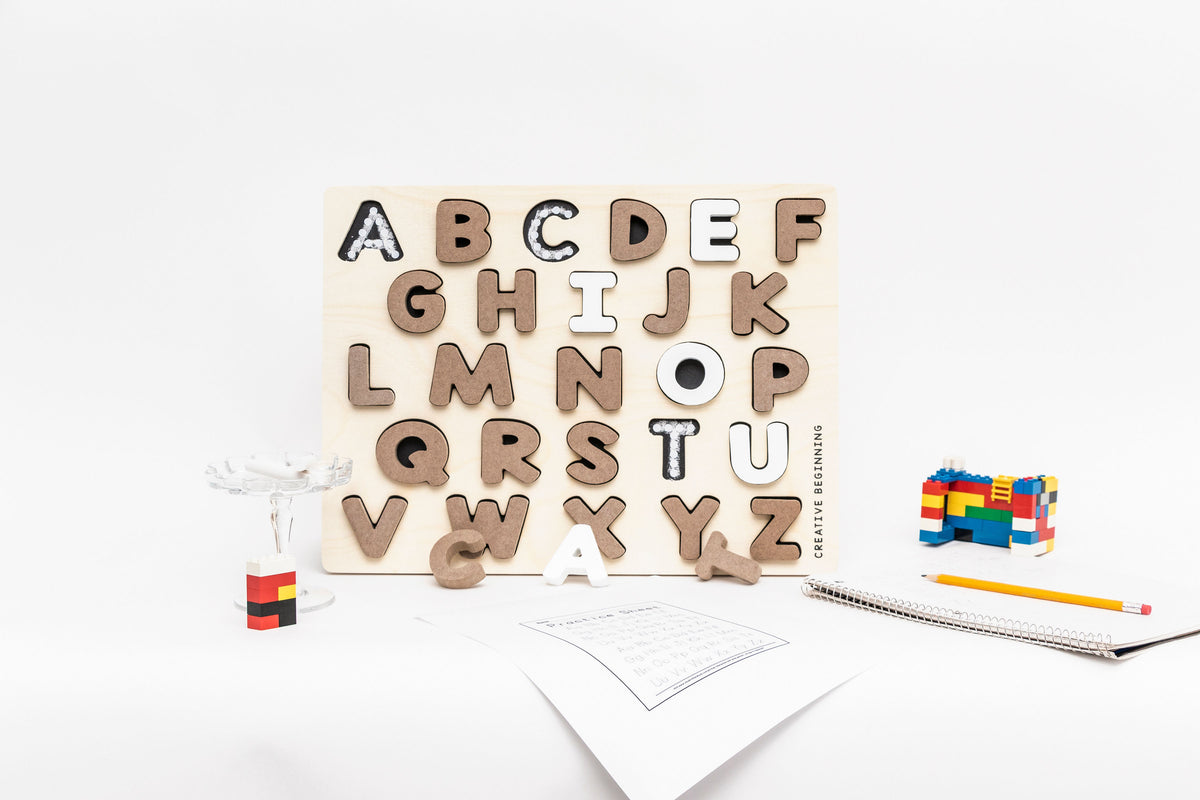 Creative Beginning - Letters Raised Puzzle Uppercase