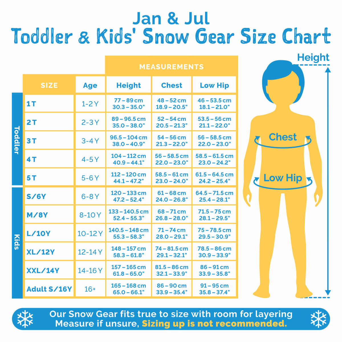 Jan & Jul - Kids Ski Jacket