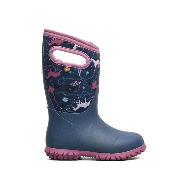 BOGS - York Printed Insulated Kids Rain Boots