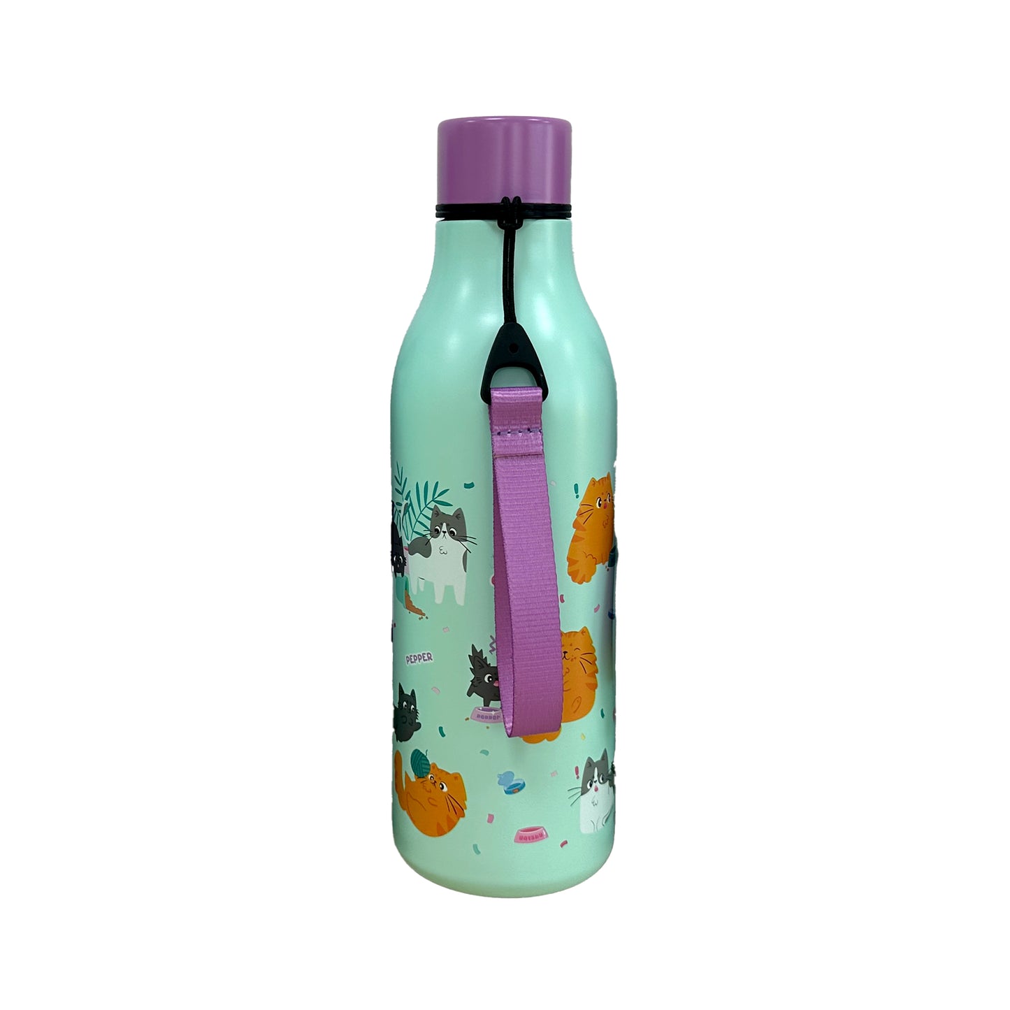 Puckator Beans & Co Cats Hot & Cold Drinks Bottle 500ml