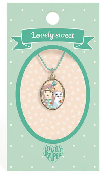 Djeco Lovely Sweet Feather Necklace