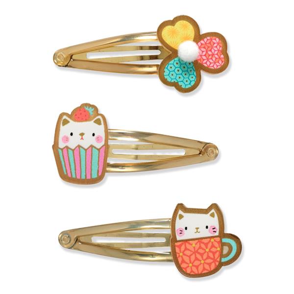 Djeco Plume Yoko Hair Clips Set of 3